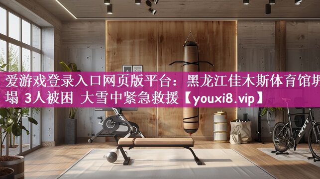 爱游戏登录入口网页版平台：黑龙江佳木斯体育馆坍塌 3人被困 大雪中紧急救援