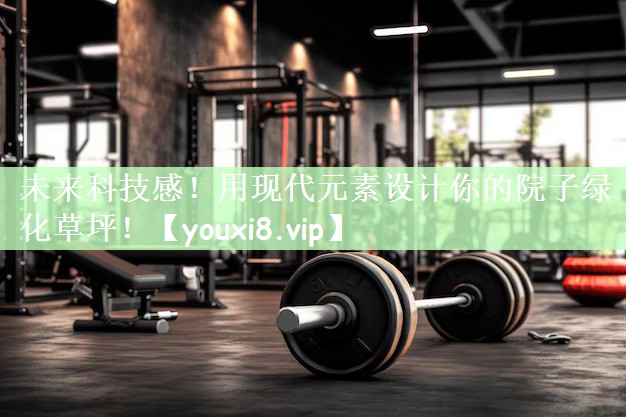未来科技感！用现代元素设计你的院子绿化草坪！
